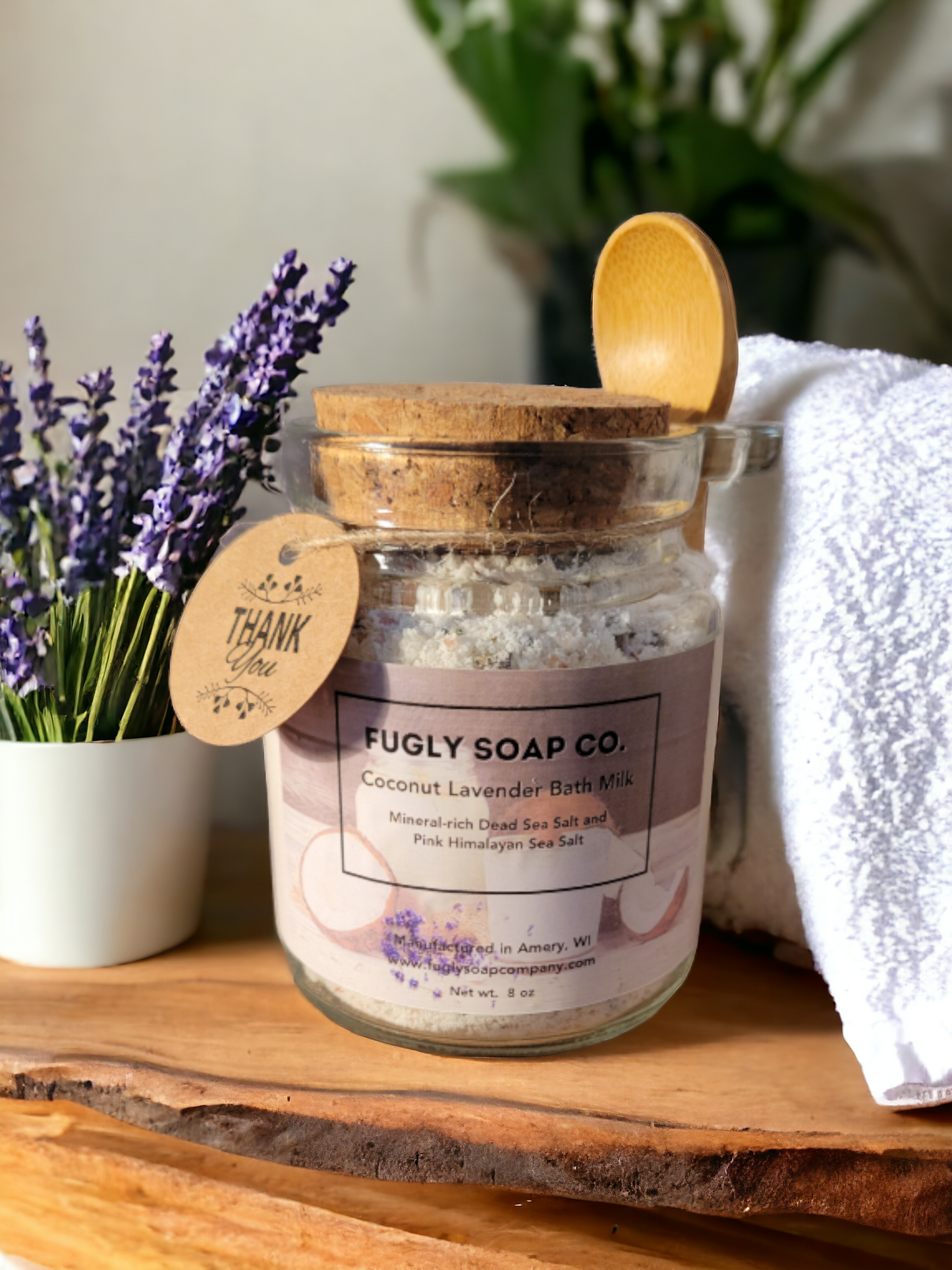 Coconut Milk Bath Salts